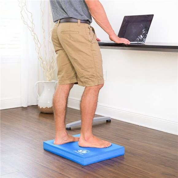 Yoga Balance Pad for Exercise and Physical Therapy | Non-Slip Foam Pad - Picture 5 of 6
